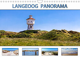 Kalender LANGEOOG PANORAMA (Wandkalender 2022 DIN A4 quer) von Andrea Dreegmeyer