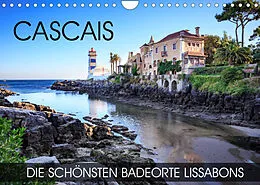 Kalender CASCAIS - die schönsten Badeorte Lissabons (Wandkalender 2022 DIN A4 quer) von Val Thoermer