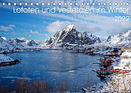 Kalender Lofoten und Vesterålen im Winter (Tischkalender 2022 DIN A5 quer) von Clemens Haardiek