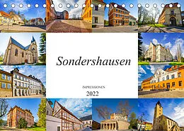 Kalender Sondershausen Impressionen (Tischkalender 2022 DIN A5 quer) von Dirk Meutzner