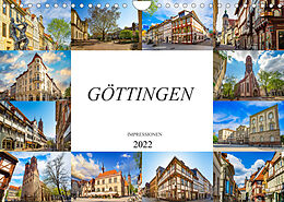 Kalender Göttingen Impressionen (Wandkalender 2022 DIN A4 quer) von Dirk Meutzner
