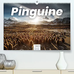Kalender Pinguine - Die sympathischen Frack-Träger (Premium, hochwertiger DIN A2 Wandkalender 2022, Kunstdruck in Hochglanz) von Benjamin Lederer