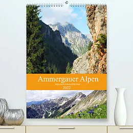 Kalender Ammergebirge Wandkalender (Premium, hochwertiger DIN A2 Wandkalender 2022, Kunstdruck in Hochglanz) von Fotografin Miriam Schwarzifscher