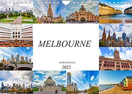 Kalender Melbourne Impressionen (Wandkalender 2022 DIN A4 quer) von Dirk Meutzner