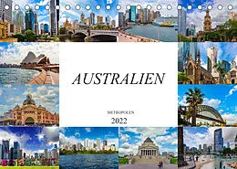 Kalender Australien Metropolen (Tischkalender 2022 DIN A5 quer) von Dirk Meutzner