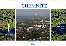 Kalender Chemnitz - Von Oben Nach Unten (Wandkalender 2022 DIN A2 quer) von Heike Hultsch