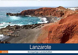 Kalender Lanzarote - Einzigartige Landschaften (Wandkalender 2022 DIN A2 quer) von Jakob Otto