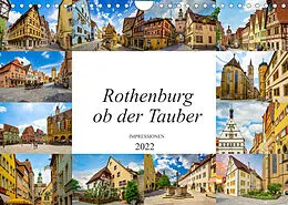 Kalender Rothenburg ob der Tauber Impressionen (Wandkalender 2022 DIN A4 quer) von Dirk Meutzner