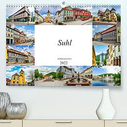 Kalender Suhl Impressionen (Premium, hochwertiger DIN A2 Wandkalender 2022, Kunstdruck in Hochglanz) von Dirk Meutzner