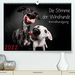 Kalender Die Stimme der Windhunde (Premium, hochwertiger DIN A2 Wandkalender 2022, Kunstdruck in Hochglanz) von Marcus Gier