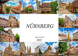 Kalender Nürnberg Impressionen (Wandkalender 2022 DIN A2 quer) von Dirk Meutzner