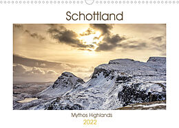 Kalender Schottland - Mythos Highlands (Wandkalender 2022 DIN A3 quer) von Akrema-Photography