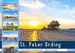 Kalender St. Peter Ording - Atemberaubende Momente (Wandkalender 2022 DIN A2 quer) von Andrea Dreegmeyer