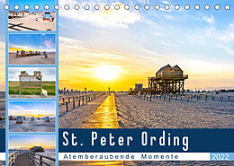 Kalender St. Peter Ording - Atemberaubende Momente (Tischkalender 2022 DIN A5 quer) von Andrea Dreegmeyer
