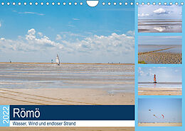 Kalender Römö - Wasser, Wind und endloser Strand (Wandkalender 2022 DIN A4 quer) von Sonja Teßen