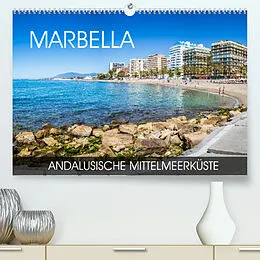 Kalender Marbella - andalusische Mittelmeerküste (Premium, hochwertiger DIN A2 Wandkalender 2022, Kunstdruck in Hochglanz) von Val Thoermer