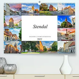 Kalender Stendal Impressionen (Premium, hochwertiger DIN A2 Wandkalender 2022, Kunstdruck in Hochglanz) von Dirk Meutzner