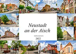 Kalender Neustadt an der Aisch Impressionen (Wandkalender 2022 DIN A4 quer) von Dirk Meutzner
