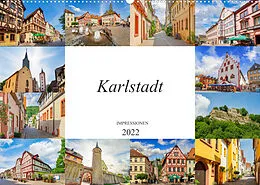 Kalender Karlstadt Impressionen (Wandkalender 2022 DIN A2 quer) von Dirk Meutzner