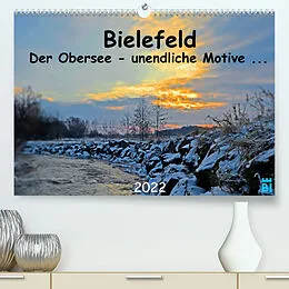 Kalender Bielefeld - Der Obersee - unendliche Motive... (Premium, hochwertiger DIN A2 Wandkalender 2022, Kunstdruck in Hochglanz) von Wolf Kloss