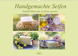 Kalender Handgemachte Seifen - Natürlichkeit in Szene gesetztAT-Version (Wandkalender 2022 DIN A2 quer) von Tanja Riedel
