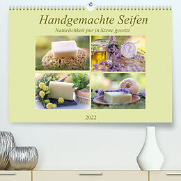 Kalender Handgemachte Seifen - Natürlichkeit in Szene gesetztAT-Version (Premium, hochwertiger DIN A2 Wandkalender 2022, Kunstdruck in Hochglanz) von Tanja Riedel
