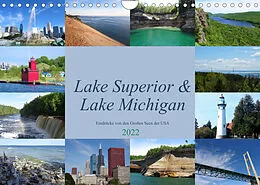 Kalender Lake Superior & Lake Michigan (Wandkalender 2022 DIN A4 quer) von Martin Rothenhöfer