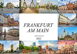 Kalender Frankfurt am Main Impressionen (Wandkalender 2022 DIN A4 quer) von Dirk Meutzner