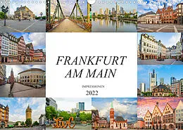 Kalender Frankfurt am Main Impressionen (Wandkalender 2022 DIN A3 quer) von Dirk Meutzner