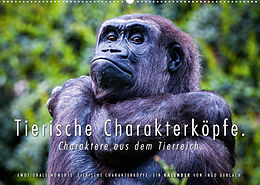 Kalender Tierische Charakterköpfe (Wandkalender 2022 DIN A2 quer) von Ingo Gerlach