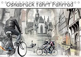 Kalender Osnabrück fährt Fahrrad (Tischkalender 2022 DIN A5 quer) von Viktor Gross