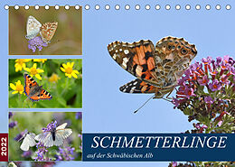 Kalender Schmetterlinge auf der Schwäbischen Alb (Tischkalender 2022 DIN A5 quer) von GUGIGEI