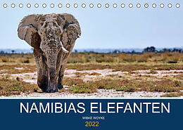 Kalender Namibias Elefanten (Tischkalender 2022 DIN A5 quer) von Wibke Woyke