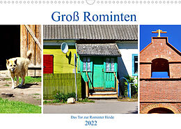 Kalender Groß Rominten - Das Tor zur Rominter Heide (Wandkalender 2022 DIN A3 quer) von Henning von Löwis of Menar