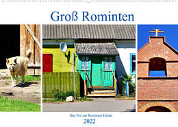 Kalender Groß Rominten - Das Tor zur Rominter Heide (Wandkalender 2022 DIN A2 quer) von Henning von Löwis of Menar