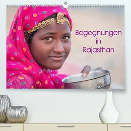 Kalender Begegnungen in Rajasthan (Premium, hochwertiger DIN A2 Wandkalender 2022, Kunstdruck in Hochglanz) von Peter Schürholz