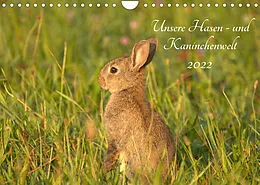Kalender Unsere Hasen - und Kaninchenwelt (Wandkalender 2022 DIN A4 quer) von Kevin Andreas Lederle
