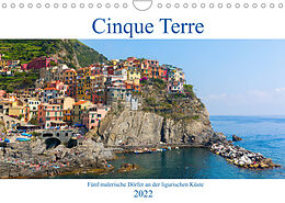Kalender Cinque Terre - Fünf malerische Dörfer an der ligurischen Küste (Wandkalender 2022 DIN A4 quer) von Christian Müller