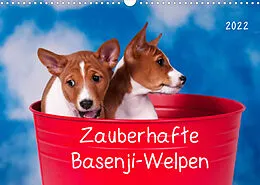 Kalender Zauberhafte Basenji-Welpen (Wandkalender 2022 DIN A3 quer) von Angelika Joswig