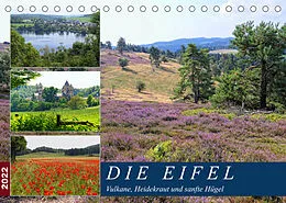 Kalender Die Eifel - Vulkane, Heidekraut und sanfte Hügel (Tischkalender 2022 DIN A5 quer) von Anja Frost