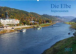 Kalender Die Elbe Impressionen (Wandkalender 2022 DIN A2 quer) von Prime Selection