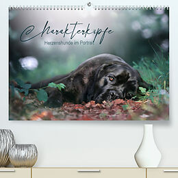 Kalender Charakterköpfe - Herzenshunde im Portrait (Premium, hochwertiger DIN A2 Wandkalender 2022, Kunstdruck in Hochglanz) von Saskia Katharina Siebel - Sensiebelfotografie