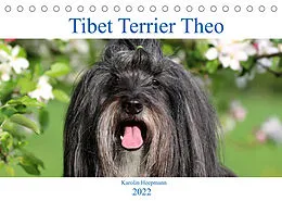 Kalender Tibet Terrier Theo (Tischkalender 2022 DIN A5 quer) von Karolin Heepmann