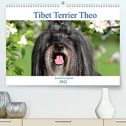 Kalender Tibet Terrier Theo (Premium, hochwertiger DIN A2 Wandkalender 2022, Kunstdruck in Hochglanz) von Karolin Heepmann