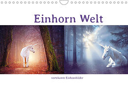 Kalender Einhorn Welt - verträumte Einhornbilder (Wandkalender 2022 DIN A4 quer) von Liselotte Brunner-Klaus