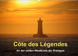Kalender Côte des Légendes An der wilden Westküste der Bretagne (Wandkalender 2022 DIN A2 quer) von Etienne Benoît