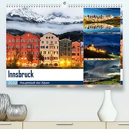Kalender Innsbruck - Hauptstadt der AlpenAT-Version (Premium, hochwertiger DIN A2 Wandkalender 2022, Kunstdruck in Hochglanz) von Danijel Jovanovic