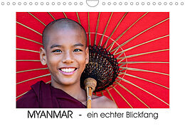 Kalender Myanmar - ein echter BlickfangAT-Version (Wandkalender 2022 DIN A4 quer) von Gabi Steiner