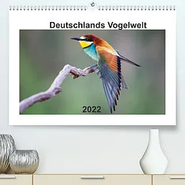 Kalender Deutschlands Vogelwelt (Premium, hochwertiger DIN A2 Wandkalender 2022, Kunstdruck in Hochglanz) von Björn Reibert