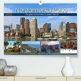 Kalender Reisekalender Nordamerika (Premium, hochwertiger DIN A2 Wandkalender 2022, Kunstdruck in Hochglanz) von Stefan Berndt